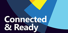 Connected & Ready graphic banner